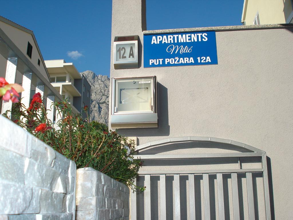 Milic Apartments Makarska Exteriör bild